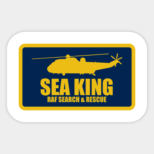 Westland Sea King Sticker by Tailgunnerstudios
